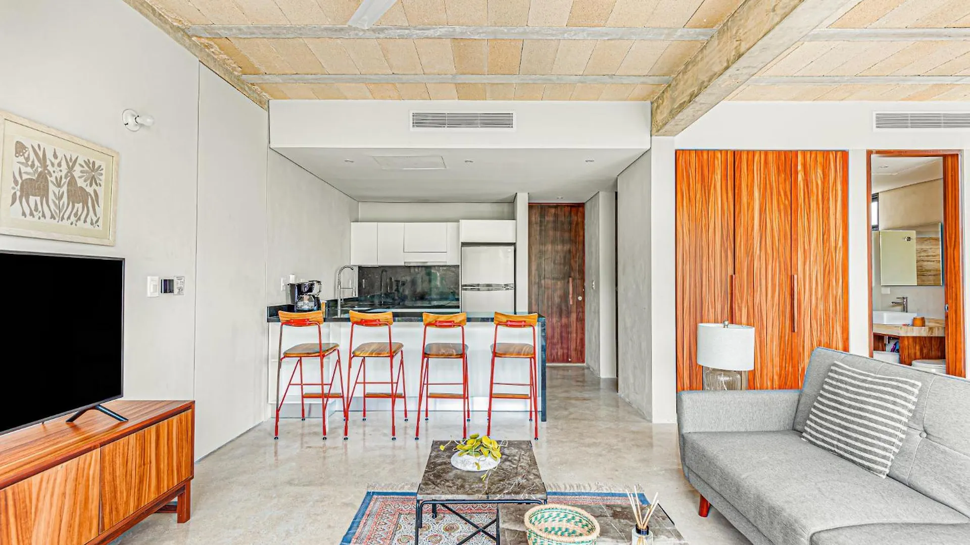 Apartmán Sophisticated - Large Loft With Pool Cancún 0*,